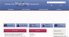 Desktop Screenshot of mahoningcountyoh.gov